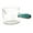 green handle and L, variant on deevoka Espresso Glasses Coffee Measuring Cup Mini Measuring Cup for Barista Measure green handle and S