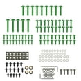 thumbnail image 4 of koolsoo Complete Set Motorcycle Windscreen Fairing Bolts Fastener Clips Screw Green, 4 of 9