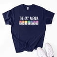 thumbnail image 2 of The Gay Agenda T-Shirt, Funny LGBTQ Shirt, Pride Rainbow Shirt, Bisexual Shirt, Equality Shirt, 2 of 3