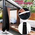 thumbnail image 5 of Funda para sombrilla, Funda impermeable para sombrilla, Anti-UV, Funda protectora para sombrilla de tela Oxford 420D robusta con cremallera y bolsa de almacenamiento (190*30/40*50cm), 5 of 5