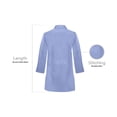 thumbnail image 4 of Panda Uniform Medical Lab Wear for Women, Doctor Coat, L, Sky Blue, 4 of 8