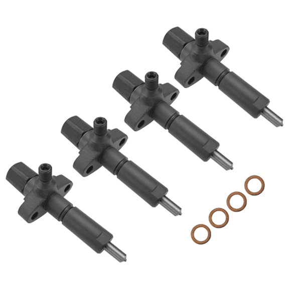 505796 & 1447218M91 Injector Set 4pk For Massey Ferguson Tractors 275, 283, 383 