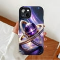 thumbnail image 2 of Galaxy Purple Crystal iPhone Case for Fashion Lovers, Shimmers Under Starlight, Compatible with iPhone 11/12/13/14/15/16 (Pro Max/Plus), 2 of 9