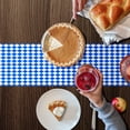 thumbnail image 6 of EBAOKUUP 2 Pack Oktoberfest Table Decor - 12 x71 Table Runner with Tassels - Dresser Scarves for Dinner Party (Oktoberfest Diamond, 2), 6 of 6