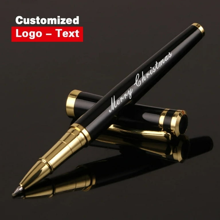 Luxury Metal Ball Point Pen Clip Signature Ballpoint Pens for