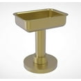 thumbnail image 1 of Brass 956G Vanity Top Groovy Accents Soap Dish, Satin Brass, 1 of 1