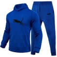thumbnail image 4 of Conjunto de ropa deportiva de lujo para hombre, Sudadera con capucha y pantalones para correr, para actividades al aire libre, novedad de 2024, 4 of 4