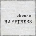 thumbnail image 3 of MacDowell, Jamie 12x12 Black Modern Framed Museum Art Print Titled - Choose Happiness, 3 of 5