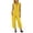 Yellow, variant on Umfun Women's Sleeveless Half-Zip Denim Jumpsuit with Patch Pocket - Casual Utility Wide Leg Romper for Daily Commute & Outdoor Activities