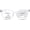 Clear, variant on Bifocal Reading Glasses for Women Men Oversized Blue Light Blocking Clear Top Computer Readers