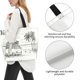 thumbnail image 3 of Fotbe Summer Vacation Scene With Camping Van Bolsa Tote Estética de Lona con Estampado para Mujer - Bolsa Reutilizable de Hombro Casual para Vacaciones, Compras, Trabajo y Gimnasio, 3 of 8