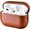 Brown, variant on ICARER FAMILY AirPods Pro 3 Earbuds Case, Vintage Leather with Strap, Brown