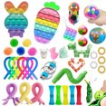 thumbnail image 1 of SUNSIOM Press Type Decompression Toy Kit, Stress Relief Toys Set for Child, 1 of 1