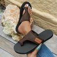 thumbnail image 6 of Modisza Flat Sandals for Women and Men 2026 Beach Toe Ring Sandal Comfortable Breathable Mesh Slide Shoes with Arch Support Brown 6, 6 of 8