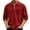Wine041, variant on Dwelliawo Mens Quarter Zip Pullover Casual Stand Collar Quarter Zip Pullover Tops Fall Spring Long Sleeve Sweatshirt Waffle Textured Sweatshirts Green 4XL