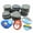 24PCS, variant on 120 Pcs Hand Picked Smooth Flat Painting Rocks, Assorted Tiny Small Medium Size DIY Kindness Stones for Arts Crafts Home Outdoor Decoration Hand Painting Projects