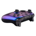thumbnail image 7 of eXtremeRate Chameleon Purple Blue Faceplate Cover, Glossy Front Housing Shell Case Replacement Kit for Xbox One Elite Series 2 Controller Model 1797 - Thumbstick Accent Rings Included, 7 of 7