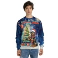 thumbnail image 4 of Merry Christmas and Happy New Year Santa Rottweiler Holiday Xmas Winter 2025 All Over Print 3D Sweatshirt Unisex Merch Rottie Dog Lover Gifts Idea - 00024, 4 of 6