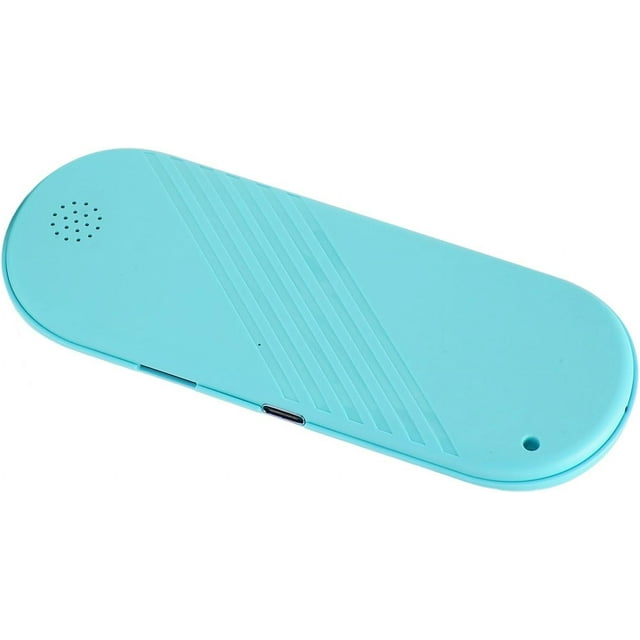 HUGFEG Pillow Speaker Bluetooth Sleep Headphones for Man and Women, Mini Deep Bass Stereo Conduction Pillow Speaker for Home Facial Travel Sunbathing Camping Solutions for Insomnia (Blue) UA824-22400