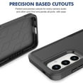 thumbnail image 2 of Decase Heavy-Duty Case for Samsung Galaxy S24,Dual Layer Military Grade Drop Protection Anti-Fingerprint Anti-Scratch Hard Back Cover Silicone Bumper Shockproof Protective Case for Galaxy S24,Black, 2 of 5