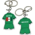thumbnail image 1 of Yanonmyfd World Cup Keychain, 2026 World Cup Merchandise, 2 pcs for Football Enthusiasts, Team Pride Accessory with Keychains,Green, 1 of 10