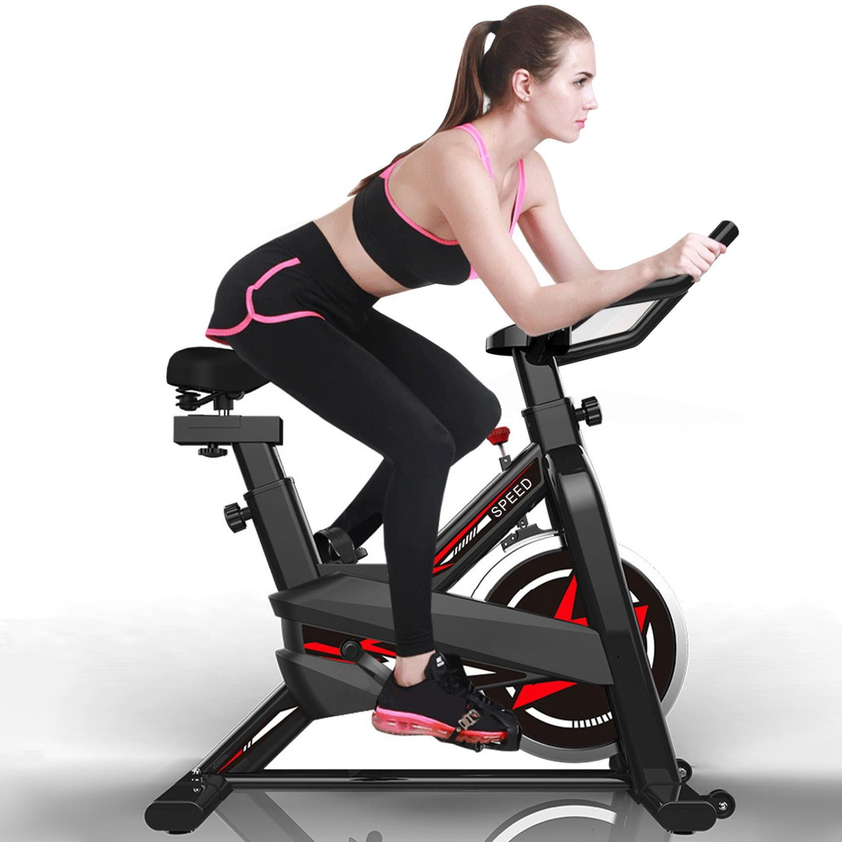Details about   Exercise Bicycle Cycling Fitness Stationary Bike Cardio Home Indoor 