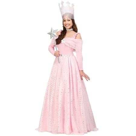 Deluxe Womens Pink Witch Dress Costume