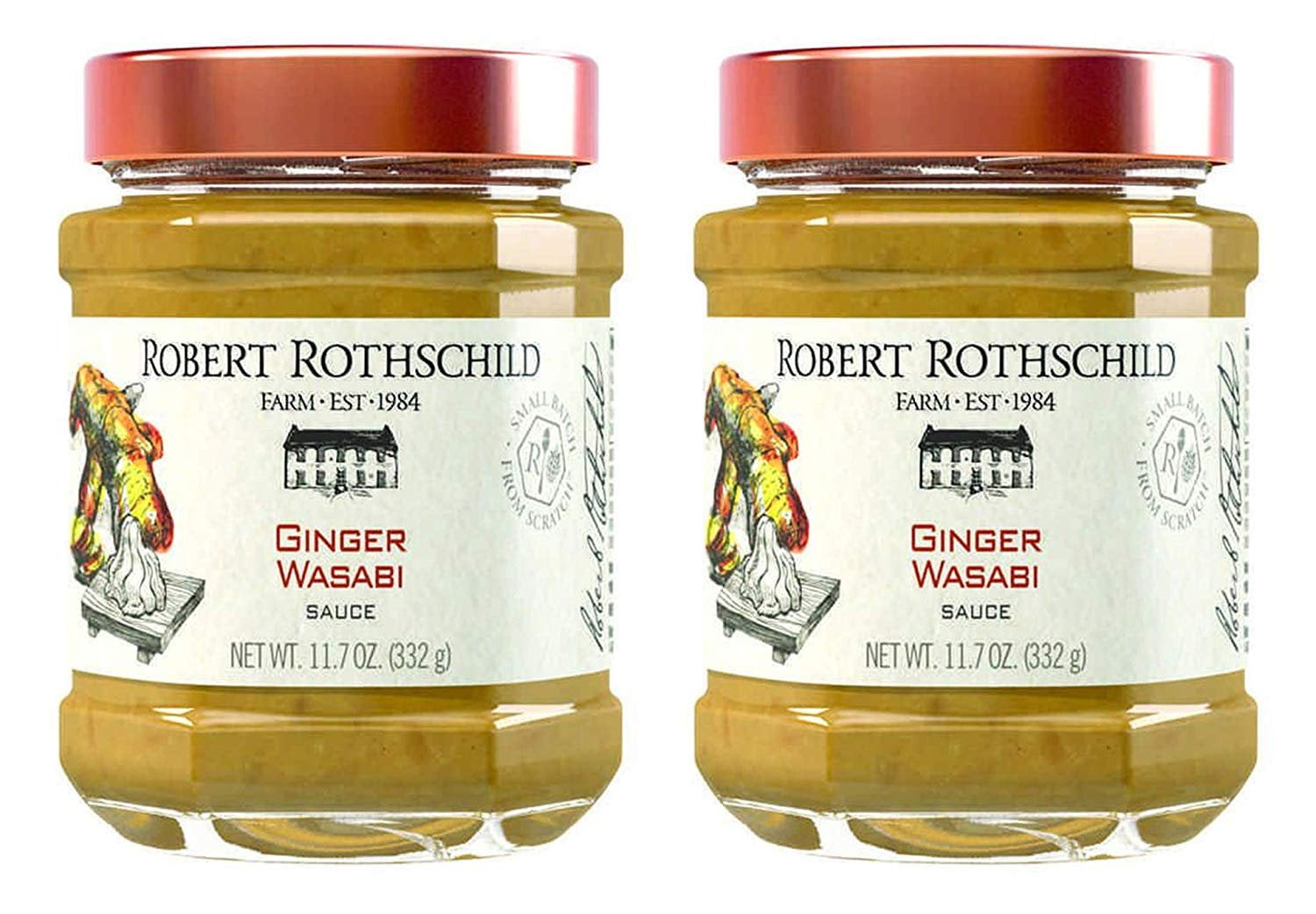 Robert Rothschild Farm Ginger Wasabi Sauce (11.7 oz) Sauce & Dip