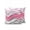 Pink Gray White, variant on Outdoor Pillows Waterproof, Black Grey Ombre Bedding Throw Pillows with Insert for Couch Sofa Bed, Modern Abstract Moire Art Geometric 16x16 Inch Pillowcases Decorative Camping Patio Pillow Set of 1