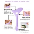 DogieLyn Slanted Ultra Thin YPF5 Winged Eyeliner Brush Silicone Eye