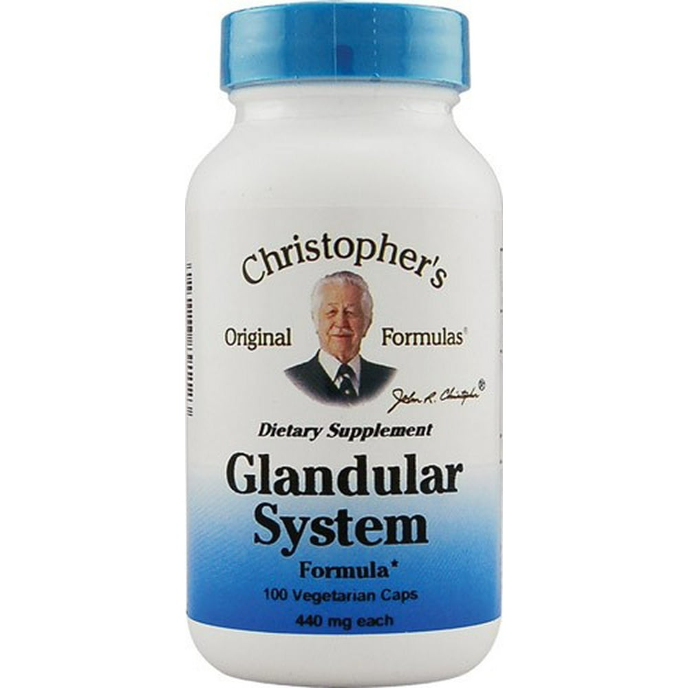 Dr. Christopher's Original Formulas Glandular System Formula Capsules