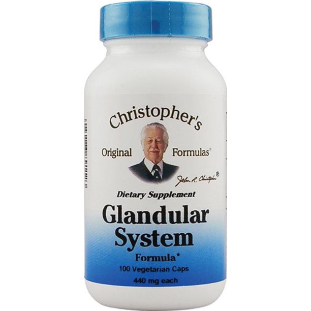 Dr. Christopher's Original Formulas Glandular System Formula Capsules