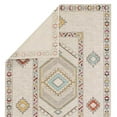thumbnail image 4 of Jaipur Living Tov Indoor Outdoor Medallion Light Gray Multicolor Area Rug 2'X3', 4 of 5