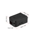 thumbnail image 2 of Conector de placa de ruptura D-sub DB9 con caja, puerto serie RS232 de 9 pines macho, 2 of 3