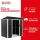 thumbnail image 2 of Casa de Almacenamiento Guardex HELIX-01 Bodega Exterior de Jardín 184 x 187 x 118 cm Color Negro, 2 of 5