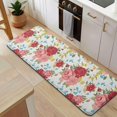 thumbnail image 5 of Pioneer Flower Floral Print Pattern Kitchen Rug Mat,Kitchen Runner Rugs Non Skid Washable,Decorative Kitchen Floor Mats for Kitchen,Sink,Laundry,17"x47.2", 5 of 7
