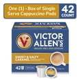 thumbnail image 3 of Victor Allen's Coffee Sweet and Salty Caramel Flavored Cappuccino Mix, 42 Count, Single Serve K-Cup Pods for Keurig K-Cup Brewers Brewers (Packaging May Vary), 3 of 5