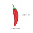 thumbnail image 2 of 10pcs Miniature Simulation Chili Mini Realistic Vegetable Mini House Accessories, 2 of 8