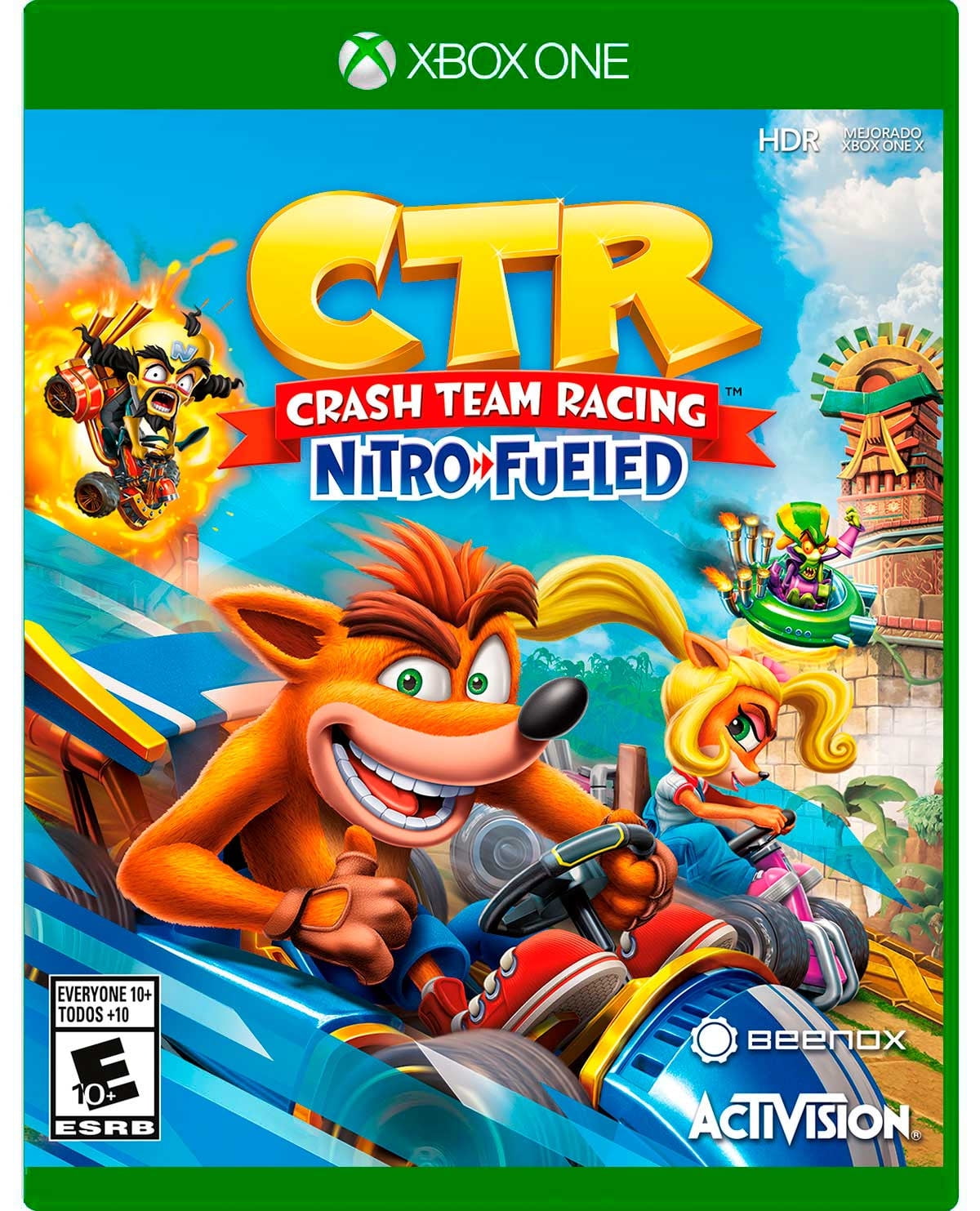 Bedoel definitief Moreel onderwijs Activision CTR Crash Team Racing Nitro Fueled Video Game For Xbox One -  Walmart.com