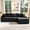 black-right, variant on Hobestluk 108“ Modular L-Shape Sectional Sofa, 3 Seat Cloud Couch with Memory Foam, Oversized Chaise Sofa for Living Room (Right Facing)