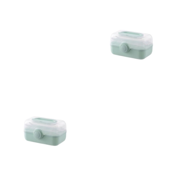 Guardoinrt Storage Box Sturdy And Durable Construction For Long-lasting Portable light medium 2Set