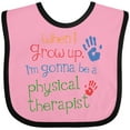thumbnail image 3 of Inktastic Physical Therapist Future Boys or Girls Baby Bib, 3 of 4