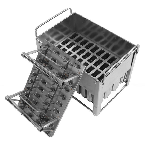 Molde para hacer helados grueso versátil capacidad de una sola taza molde para helados de acero inoxidable de 50 ml confiable para el hogar Anggrek Otros