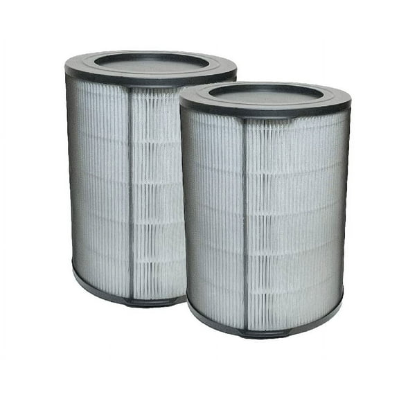 Nispira NK100, NK105, QS HEPA Activated Carbon Filter N Replacement For Winix Air Purifier 112180, 2 Packs