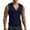 Navy, variant on Krdevn Men's Solid V Neck Tank Top Casual Breathable Sleeveless T Shirt,Tank Tops Men,3XL