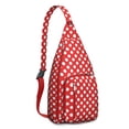 thumbnail image 1 of Dots Design Sling Backpack - Modern Colorful Polka Pattern Shoulder Bag, Durable Pack for Cycling & Shopping, 1 of 4