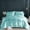 Aqua Blue, variant on Reliable Bedding 100% Silk Satin Comforter Turquoise Blue,Box Stitched,300 GSM,Lightweight & Cozy Bedding For Better Sleep(King/Cal King,92x102)