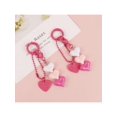 thumbnail image 5 of 1pc Creative Connecting Heart Shaped Gradual Color Keychain With Earphone Pendant, Korean Style Ins Accessories For Bags And Purses, Unisex, 5 of 5