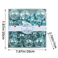 thumbnail image 3 of SIfdSeng Get it Fast Clear Glitter Hanging Shatterproof Baubles for Home, 3 of 6