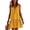 Yellow, variant on UDAUDU Womens V-Neck Sleeveless Dress Ruffle Tier Hem Flowy Casual Summer Beach Tunic Sundress Dresses Sky Blue 2XL
